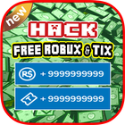 Ha-Ck Roblox for Robux and Tix free prank أيقونة