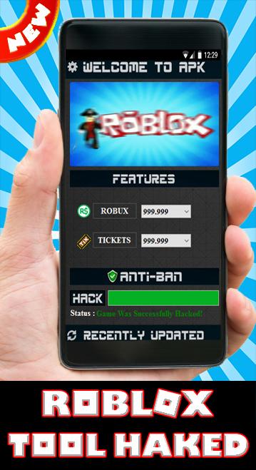 Hack for roblox - Unlimited Robux and Tix Prank APK for Android Download