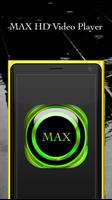 MAX HD Video Player syot layar 1