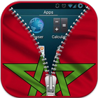 ikon Morocco Flag Lock Screen