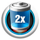 Double battery power saver icon