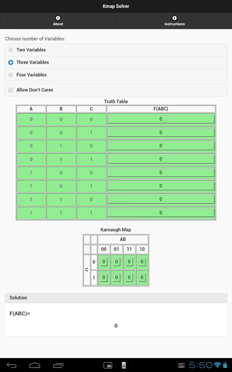 KMap Solver APK for Android Download Kmap Application Status