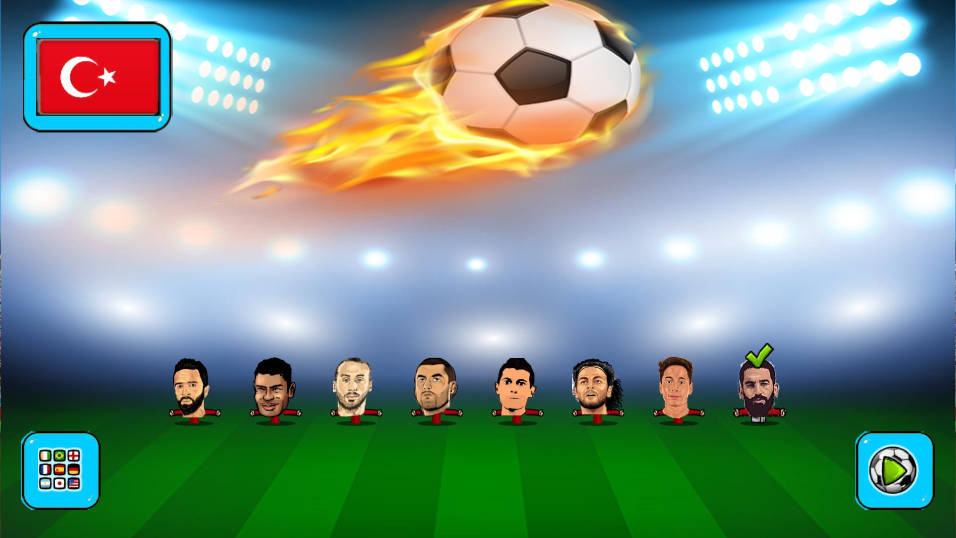 Kafa Futbolu 2 Oyunu 1 Ve Iki Kisilik Koca Kafalar Topu Maci Yap