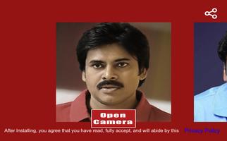 Telugu Heros - Face Swap capture d'écran 1