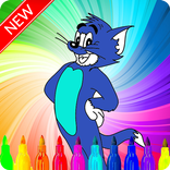 Tom coloring game for kids