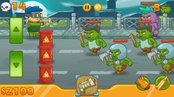 Zombie Defense - Halloween Night ภาพหน้าจอ 1