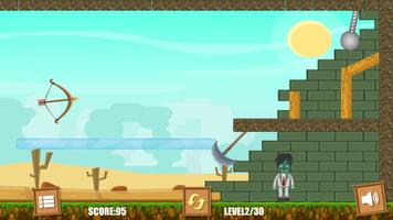 Zombie Killer : Physics Puzzle Game 截图 2