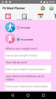 Fit Meal Planner скриншот 1