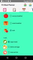 Fit Meal Planner скриншот 2