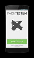 Parti testen - danish politics Affiche