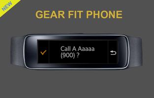 Gear Fit Phone Poster