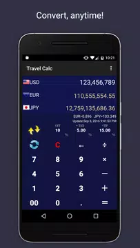 Screenshot 1 for Travel Calculator