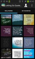 Letting Go Quotes Wallpapers 포스터