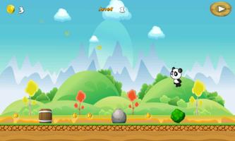 Super Jungle Panda Run captura de pantalla 1