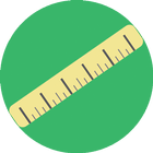 Dokładne Ruler ikona