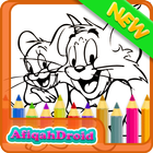 Coloring Tom And Mouse icon