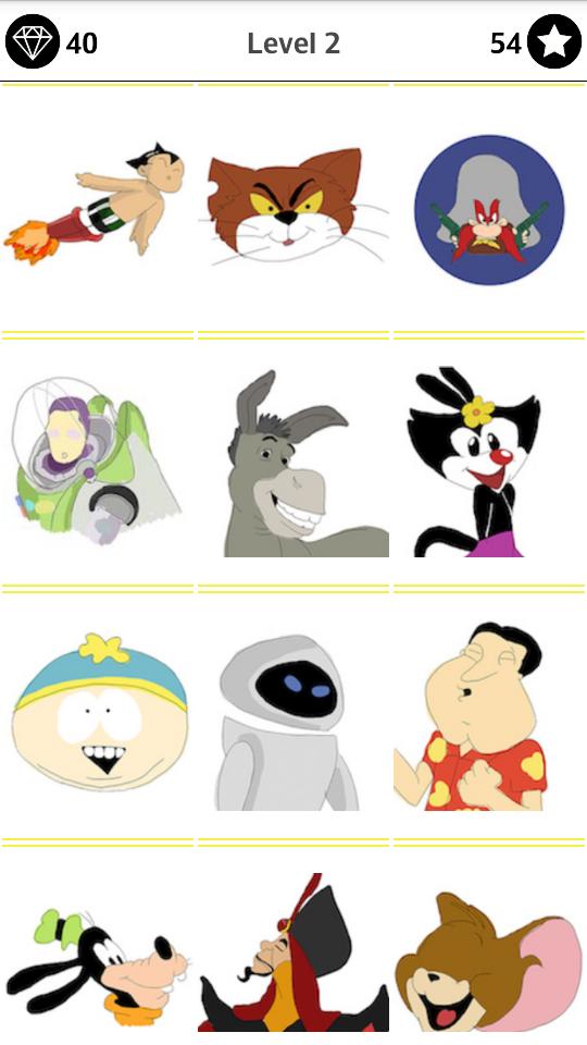 The description of Cartoon Quiz : Characters 2018 App.