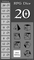 RPG Dice Plakat