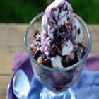 Banana Blueberry Cheesecake Ice Cream Recipe أيقونة