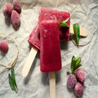 Strawberry Tarragon Ice Pops Recipe icône