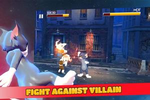 Tom and Spike Beatem Fight 3D - pelea callejera captura de pantalla 2