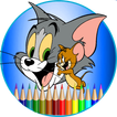 tom and jerry coloring