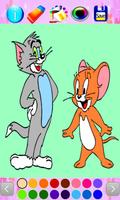 tom and jerry coloring syot layar 3