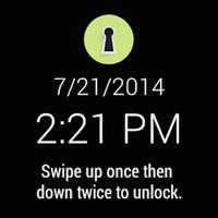 WearLocker - Android Wear Lock capture d'écran 1