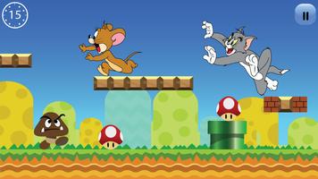 Adventure Tom and Jerry:tom run and jerry jump captura de pantalla 3