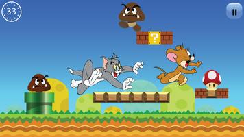 Adventure Tom and Jerry:tom run and jerry jump Poster