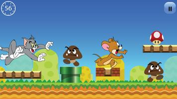 Adventure Tom and Jerry:tom run and jerry jump captura de pantalla 1
