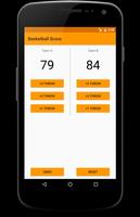 Basketball Score تصوير الشاشة 2