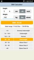 Kalkulator BMI screenshot 1