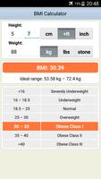 BMI Calculator Ekran Görüntüsü 2