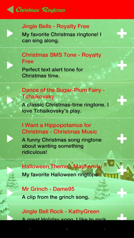 christmas ringtones poster christmas ringtones apk screenshot christmas ringtones apk screenshot - All I Want For Christmas Is A Hippopotamus Ringtone christmas ringtones poster christmas ringtones apk screenshot christmas ringtones apk screenshot - All I Want For Christmas Is A Hippopotamus Ringtone