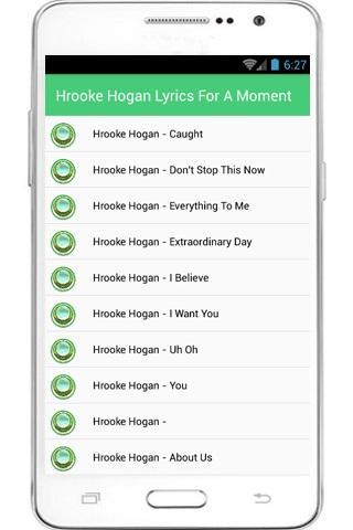 Brooke Hogan Lyrics Letting Go for Android - APK Download