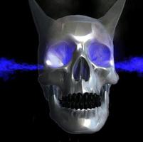 3D Skull Fire Wallpaper capture d'écran 1