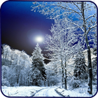 Snowfall Free Live Wallpaper icône