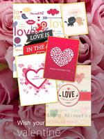 Valentine Card syot layar 1