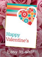 Valentine Card syot layar 2