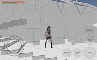 School Girl Ragdoll Simulator screenshot 1
