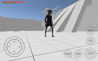 School Girl Ragdoll Simulator capture d'écran 2