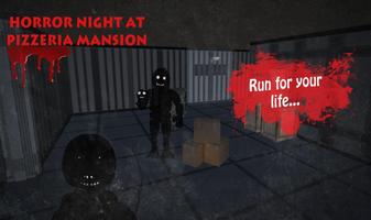 Horror Night at Pizzeria Mansion screenshot 2