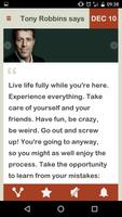 Tony Robbins Daily(Unofficial) تصوير الشاشة 1