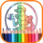 Coloring Princess icono