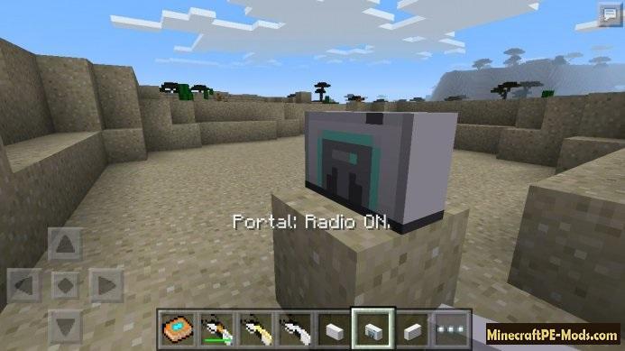 New Portal Gun Mod For Mcpe For Android Apk Download - portal gun roblox catalog