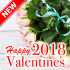 Greeting Valentine's Day 2019 simgesi