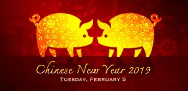 Happy Chinese New Year Wishes Cards 2019