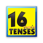 16 Tenses Bahasa Inggris آئیکن