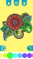 Mandala - Adult Coloring Pages plakat